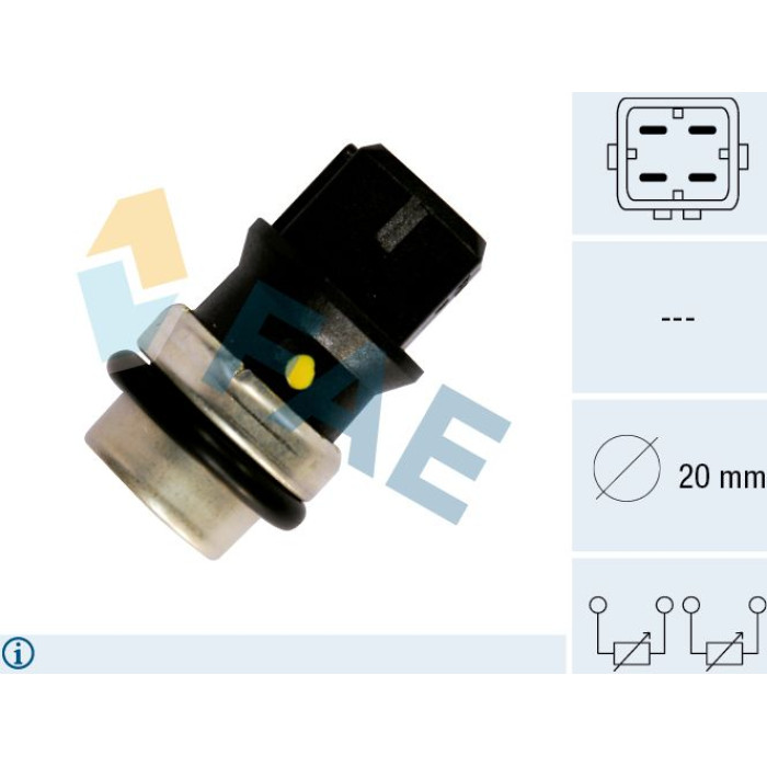 FAE Sensor, Kühlmitteltemperatur 33640 FAE Sensor, Kühlmitteltemperatur 33640