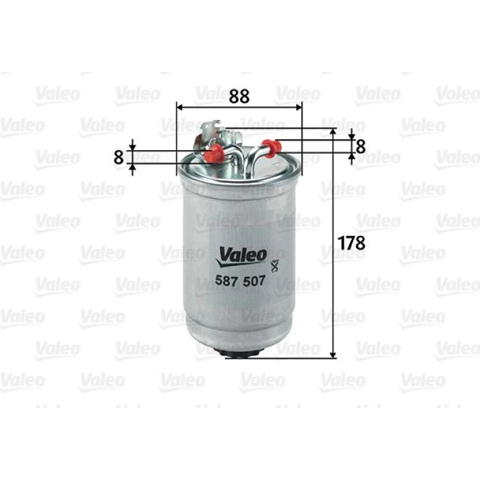 587507 Valeo Kraftstofffilter 587507