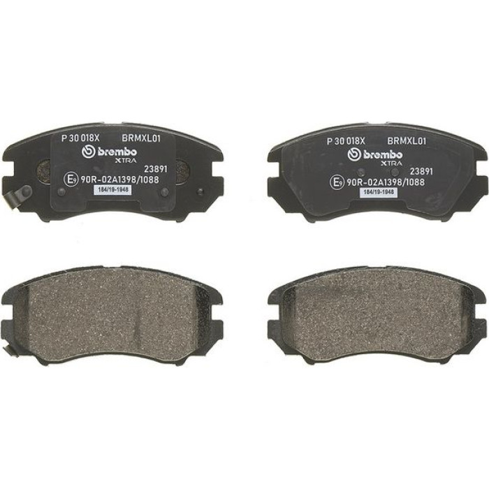 BREMBO Bremsklötze Xtra VA P 30 018X BREMBO Bremsklötze Xtra VA P 30 018X