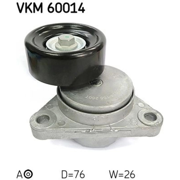 SKF Keilrippenriemen-Spannrolle VKM 60014 SKF Keilrippenriemen-Spannrolle VKM 60014