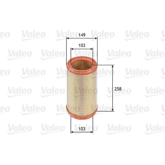Valeo Luftfilter 585611 Valeo Luftfilter 585611