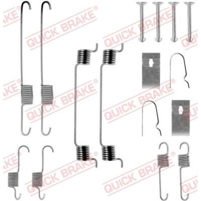 Quick Brake Montagesatz für Bremsbacken 105-0699 Quick Brake Montagesatz für Bremsbacken 105-0699