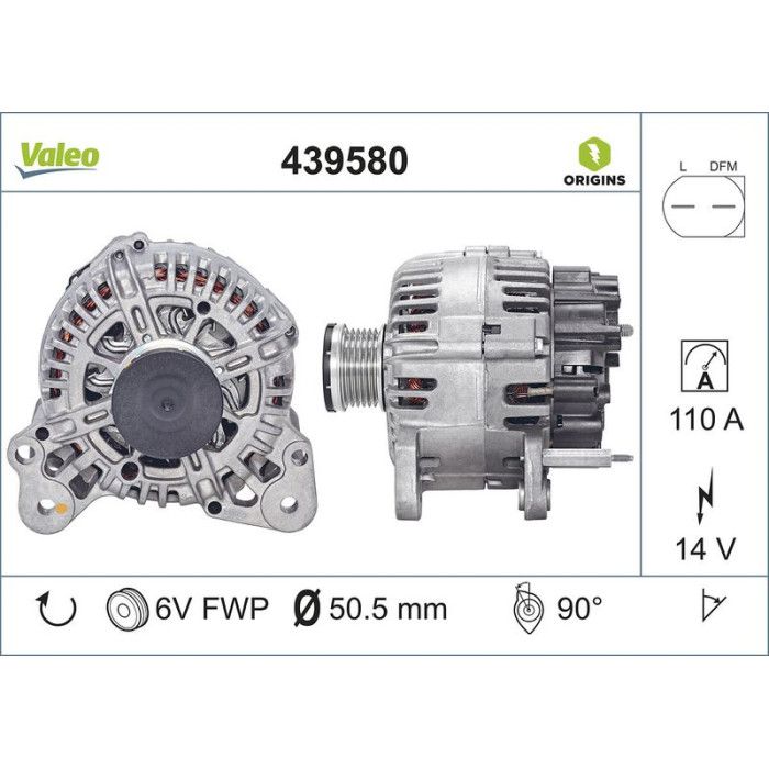 Valeo Lichtmaschine 439580