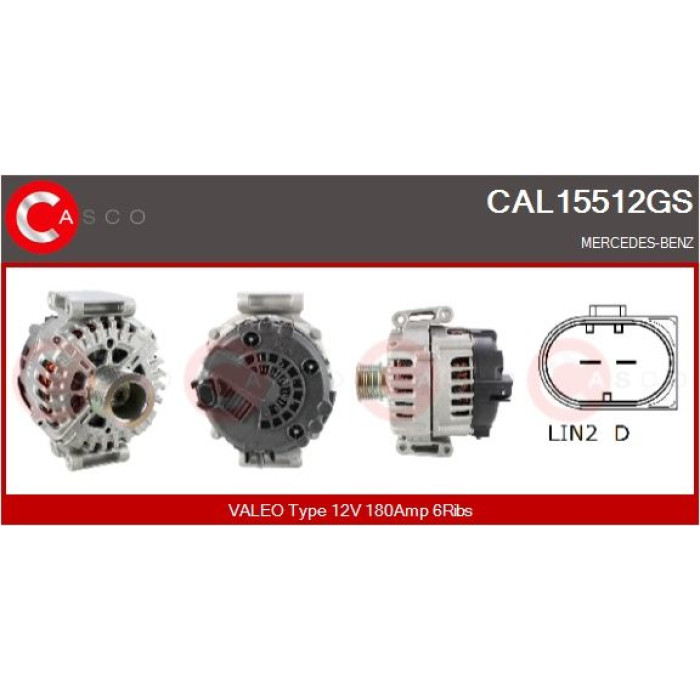 CASCO Generator CAL15512GS
