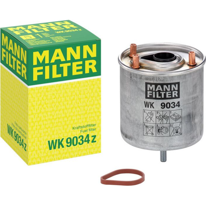 MANN-FILTER Kraftstofffilter WK 9034 z MANN-FILTER Kraftstofffilter WK 9034 z