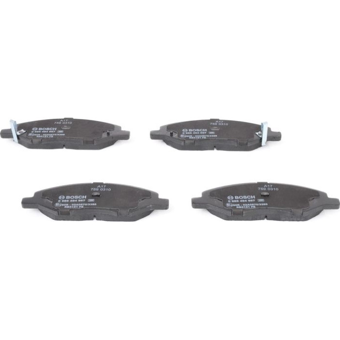 Bosch Bremsbelagsatz Vorderachse 0 986 494 867