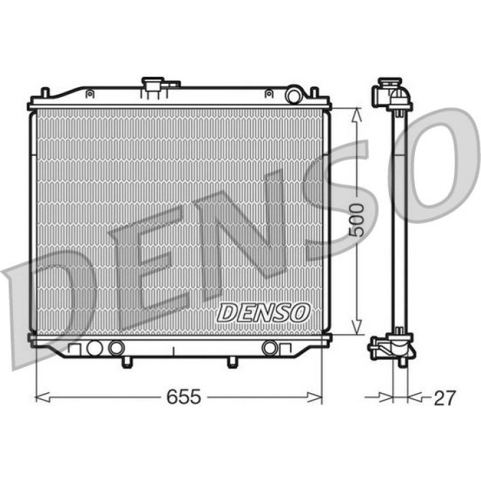 Denso Motorkühler DRM46020