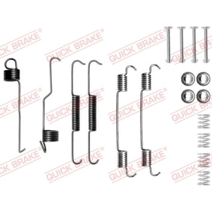 Quick Brake Montagesatz für Bremsbacken 105-0804 Quick Brake Montagesatz für Bremsbacken 105-0804