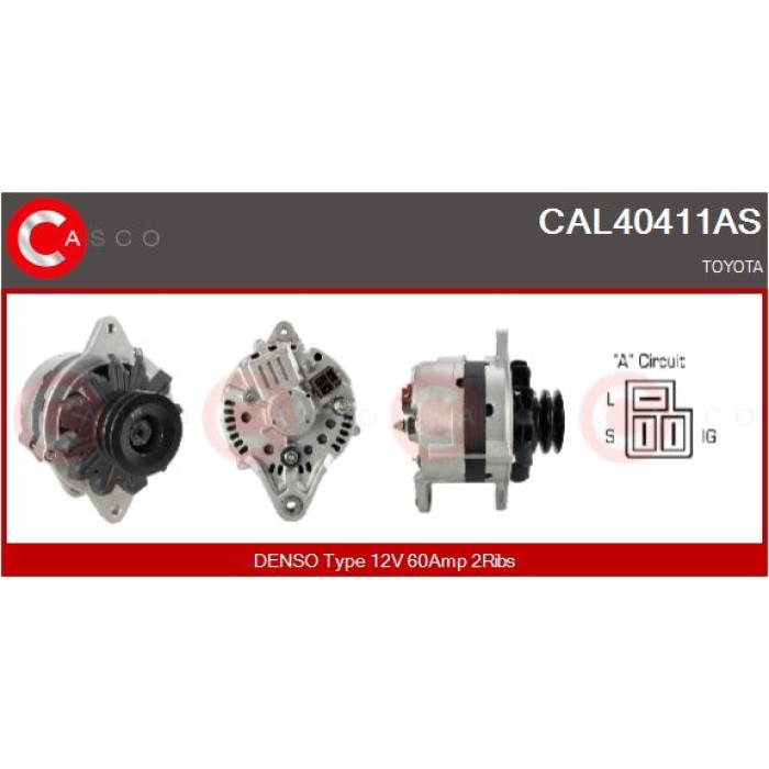 CASCO Generator CAL40411AS CASCO Generator CAL40411AS