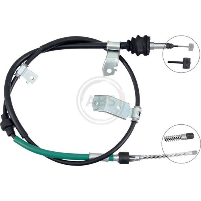 A.B.S. Feststellbremsseil K15004 A.B.S. Feststellbremsseil K15004