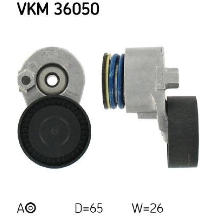 SKF Keilrippenriemen-Spannrolle VKM 36050 SKF Keilrippenriemen-Spannrolle VKM 36050