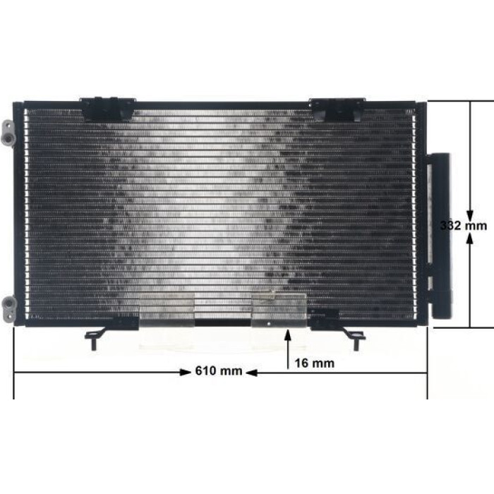 MAHLE Kondensator, Klimaanlage AC 261 000S MAHLE Kondensator, Klimaanlage AC 261 000S