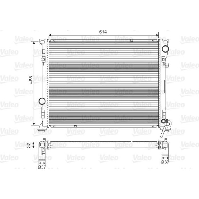Valeo Wärmetauscher 701562 Valeo Wärmetauscher 701562