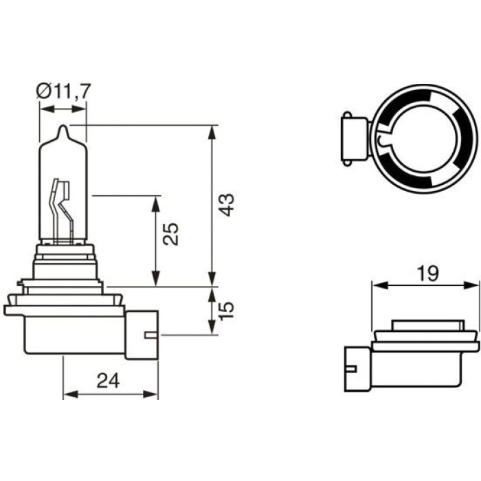 1987302082 Bosch H9 12V 65W PURE LIGHT 1987302082 1987302082 Bosch H9 12V 65W PURE LIGHT 1987302082