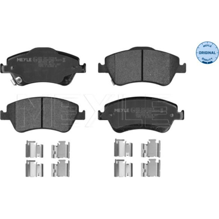 MEYLE Bremsbelagsatz Toyota Auris 07- Mit Sensor 025 241 2219/W MEYLE Bremsbelagsatz Toyota Auris 07- Mit Sensor 025 241 2219/W