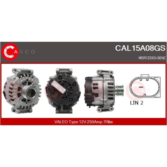 CASCO Generator CAL15A08GS CASCO Generator CAL15A08GS
