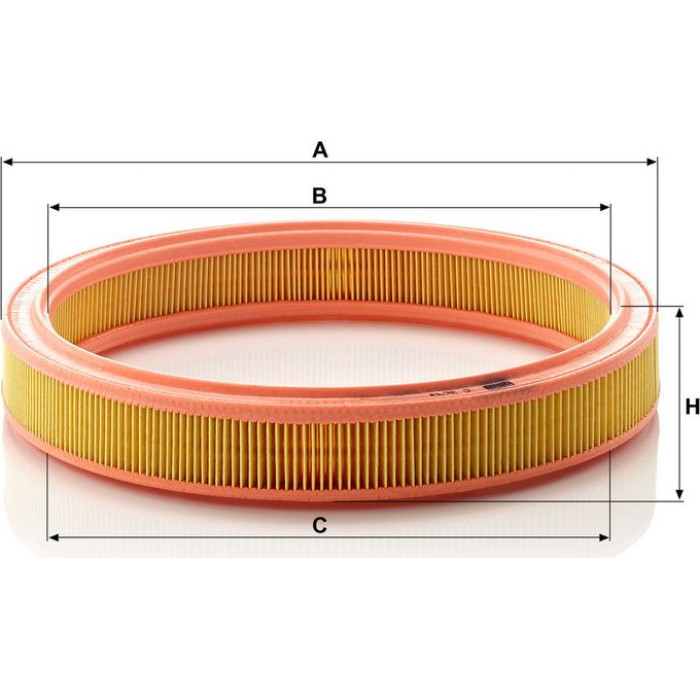 MANN-FILTER Luftfilter C 3034 MANN-FILTER Luftfilter C 3034