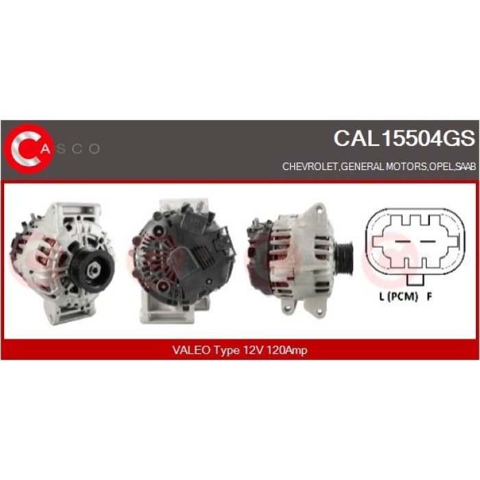CASCO Generator CAL15504GS CASCO Generator CAL15504GS