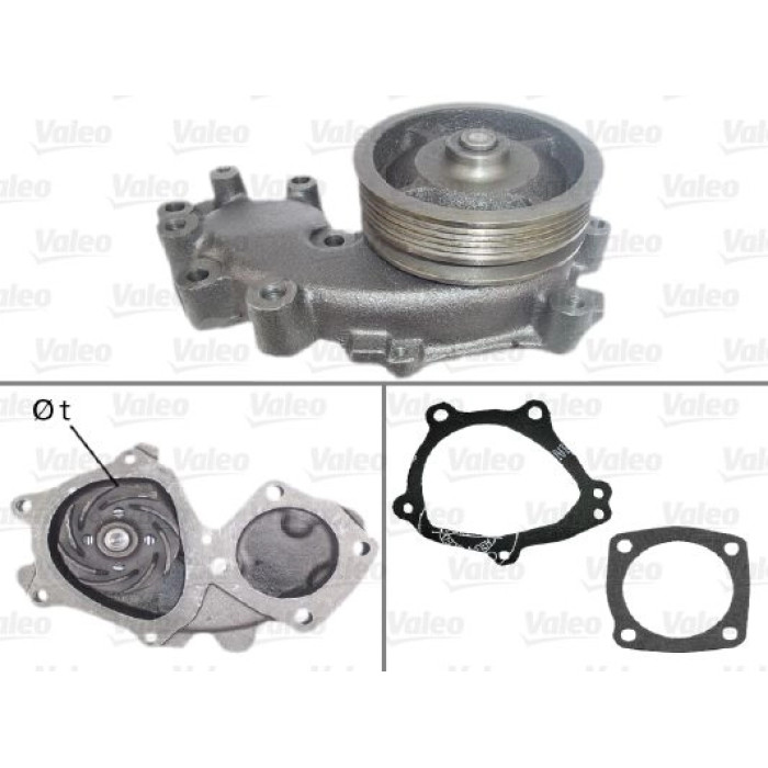 Valeo Wasserpumpe / Kühlmittelpumpe 506722 Valeo Wasserpumpe / Kühlmittelpumpe 506722