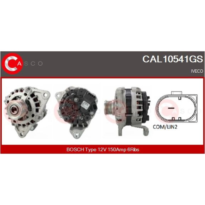CASCO Generator CAL10541GS CASCO Generator CAL10541GS