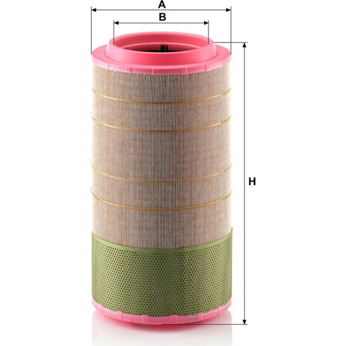 MANN-FILTER Sekundärluftfilter C 30 1530 MANN-FILTER Sekundärluftfilter C 30 1530