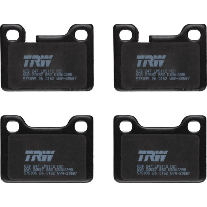 TRW Bremsbeläge GDB247