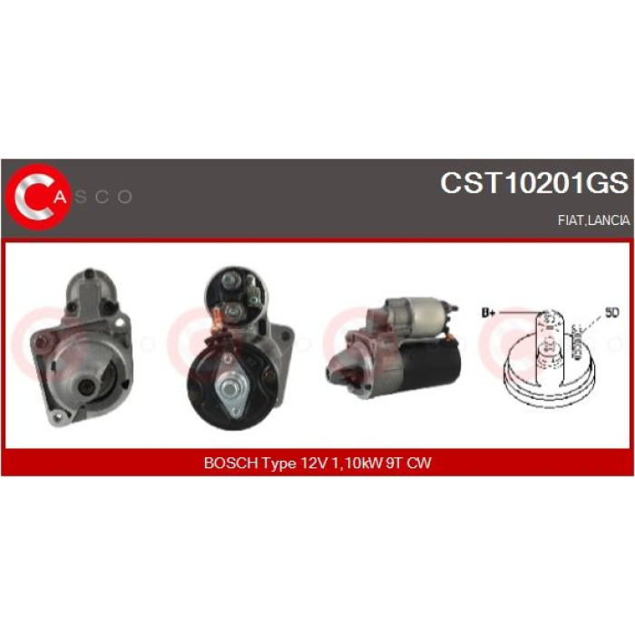 CASCO Anlasser CST10201GS CASCO Anlasser CST10201GS