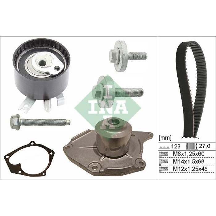 530 0197 31 INA Zahnriemensatz mit Wasserpumpe 530 0197 31 530 0197 31 INA Zahnriemensatz mit Wasserpumpe 530 0197 31