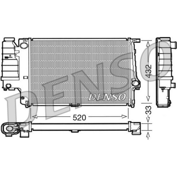 Denso Motorkühler DRM05063