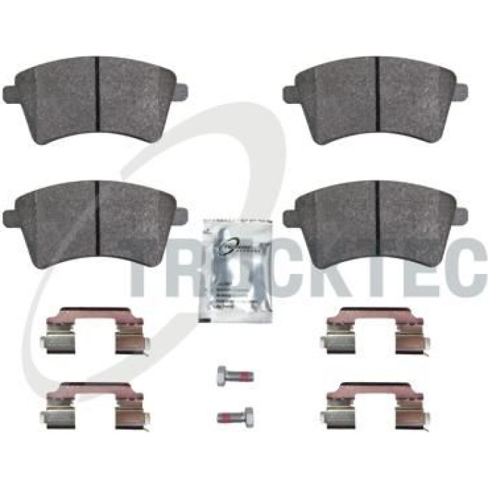 TRUCKTEC AUTOMOTIVE Bremsbelagsatz, Scheibenbremse 02.35.445 TRUCKTEC AUTOMOTIVE Bremsbelagsatz, Scheibenbremse 02.35.445