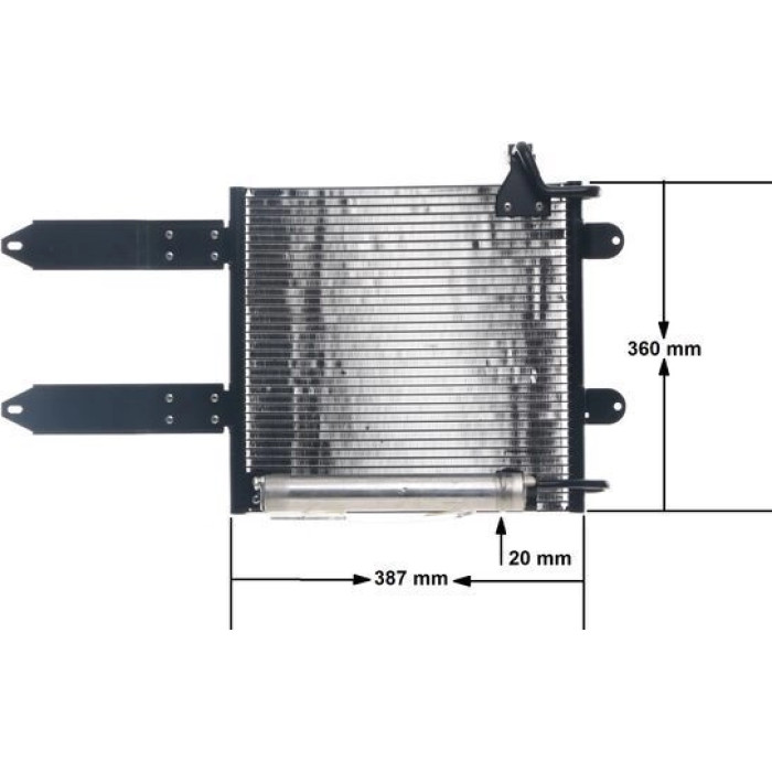 Kondensator, Klimaanlage AC 286 000S Kondensator, Klimaanlage AC 286 000S