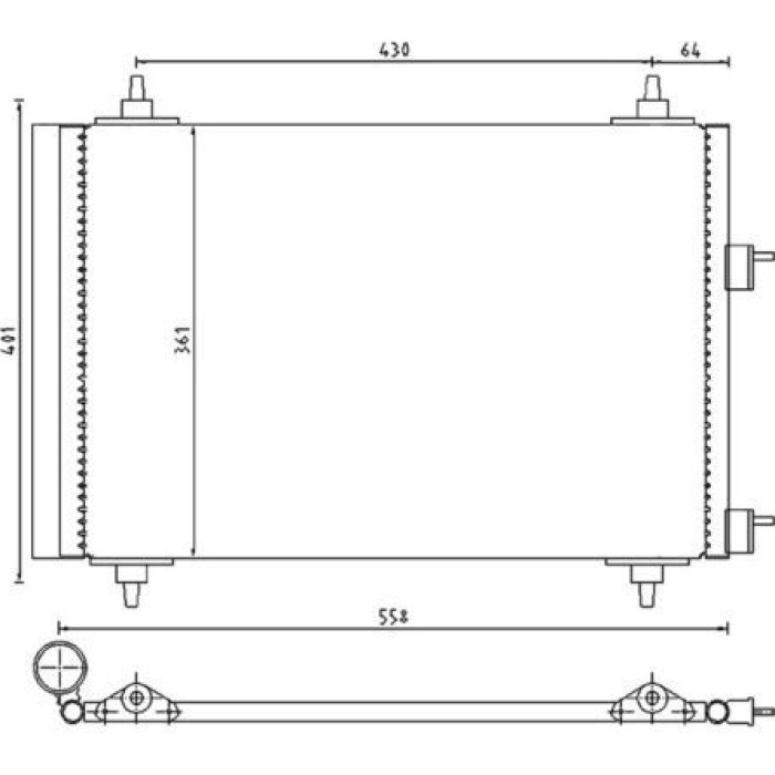 MAHLE Kondensator, Klimaanlage AC 315 000P MAHLE Kondensator, Klimaanlage AC 315 000P