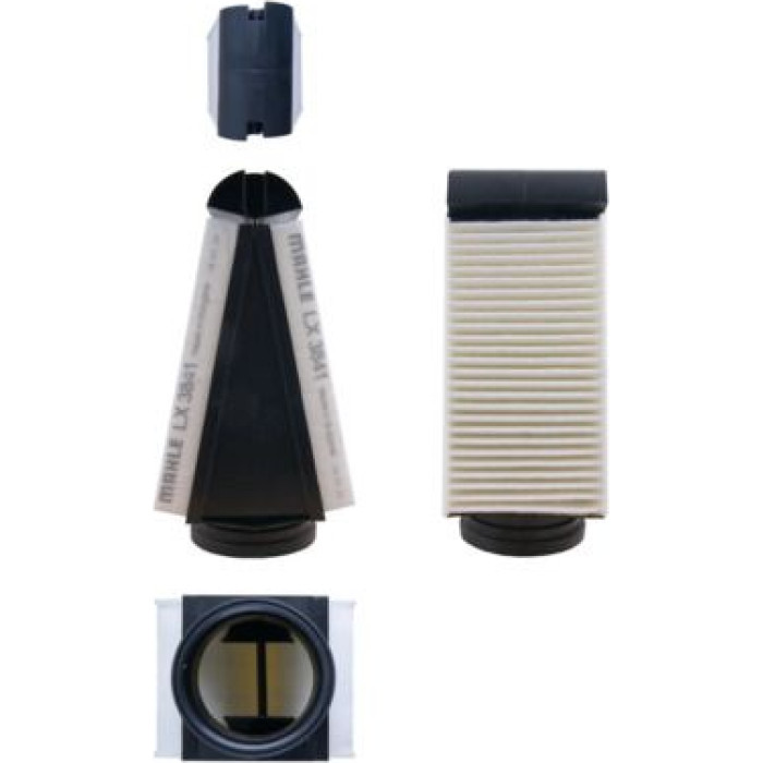 MAHLE Luftfilter LX 3841 MAHLE Luftfilter LX 3841