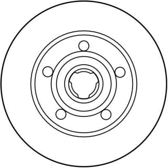 TRW Bremsscheibe VW A4 1.6-2.8 DF2771 TRW Bremsscheibe VW A4 1.6-2.8 DF2771