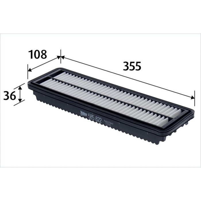 Valeo Luftfilter 585822 Valeo Luftfilter 585822