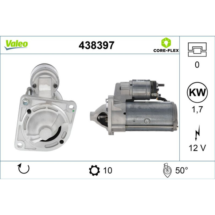 Valeo Anlasser 438397 Valeo Anlasser 438397