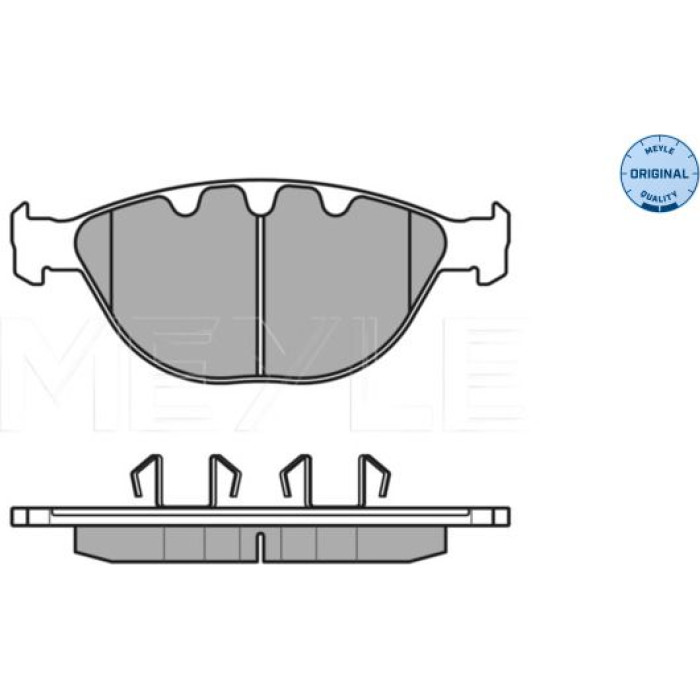 MEYLE Bremsbelagsatz BMW E60/61/63/6 252379120