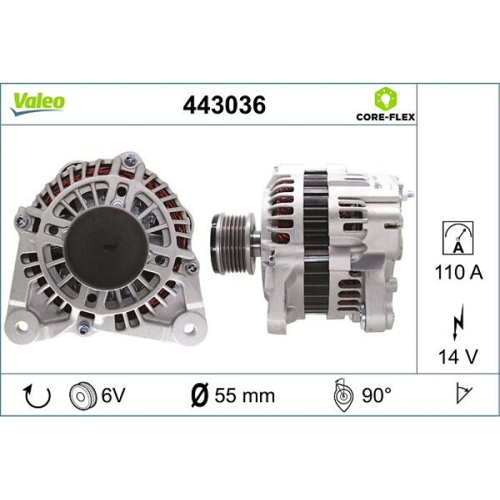 Valeo Lichtmaschine 443036