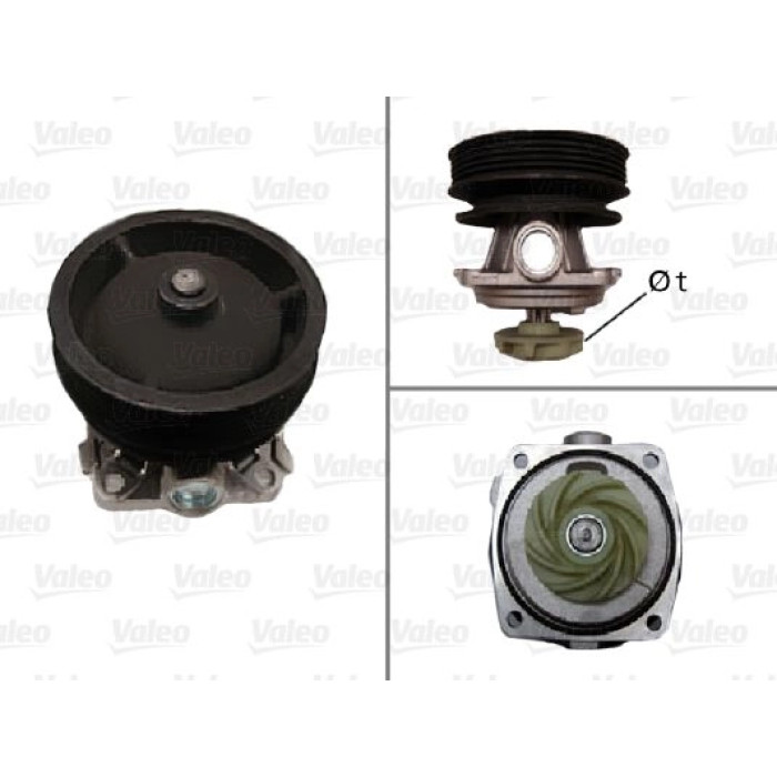 Valeo Wasserpumpe 506334 Valeo Wasserpumpe 506334