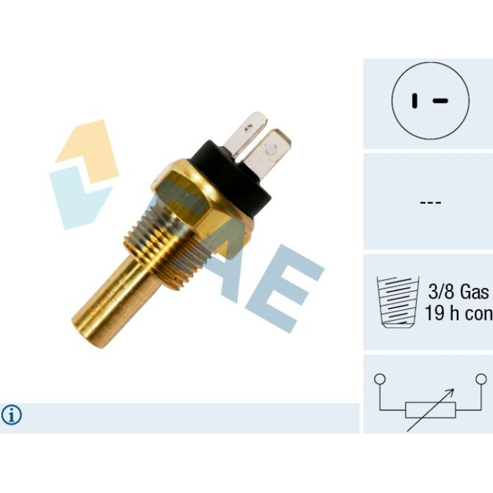 FAE Sensor, Kühlmitteltemperatur 33800 FAE Sensor, Kühlmitteltemperatur 33800