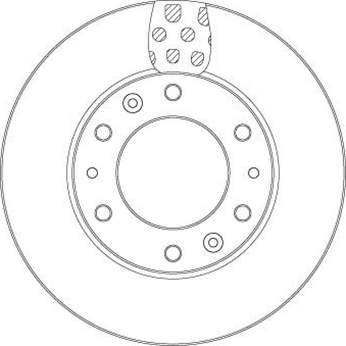 TRW Bremsscheibe DF6962S TRW Bremsscheibe DF6962S