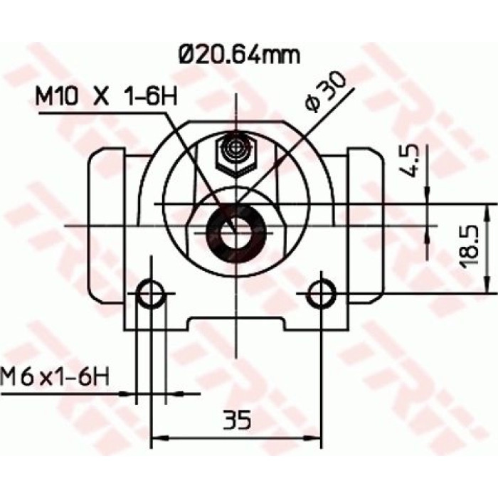 TRW Radbremszylinder BWF311 TRW Radbremszylinder BWF311