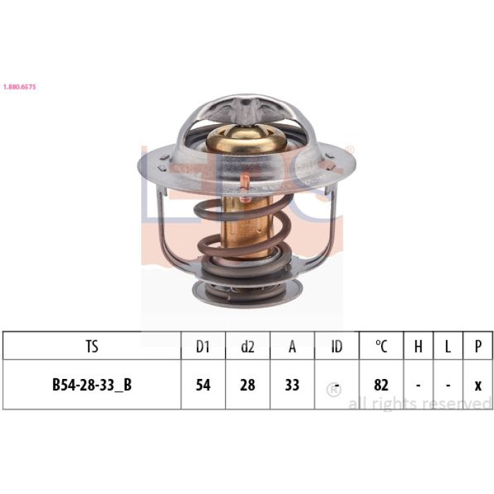 EPS Thermostat 1.880.657S EPS Thermostat 1.880.657S