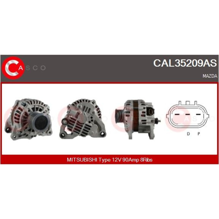 CASCO Generator CAL35209AS CASCO Generator CAL35209AS