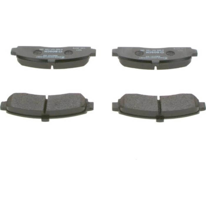 Bosch Bremsbelagsatz 0 986 461 122 Bosch Bremsbelagsatz 0 986 461 122