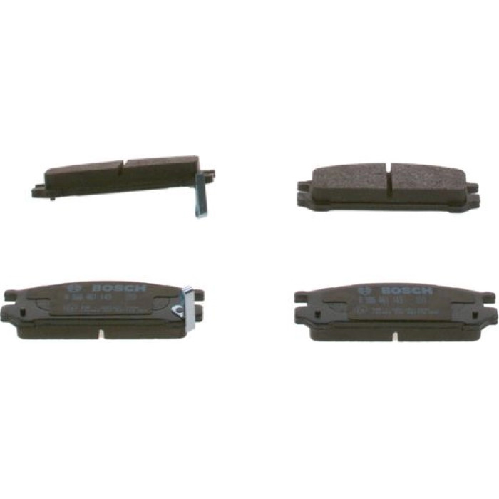 Bosch Bremsbelagsatz 0 986 461 143 Bosch Bremsbelagsatz 0 986 461 143