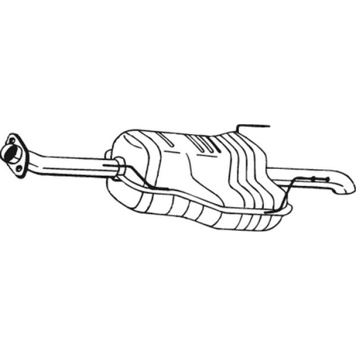 Bosal Schalldämpfer 185-149 Bosal Schalldämpfer 185-149