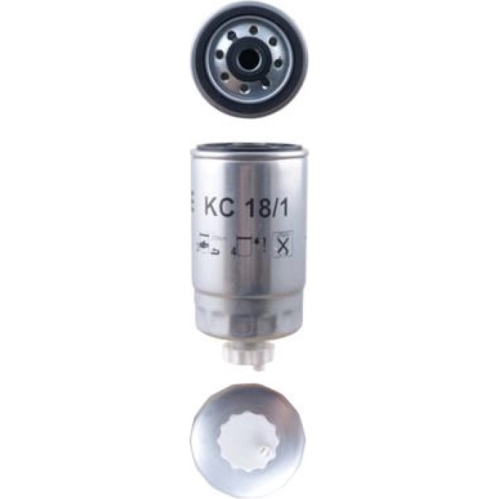 KC 18/1 MAHLE Kraftstofffilter KC 18/1, Anschraubfilter, Höhe 154 mm – u. a. für DAF 45, 55, F 600 – OE Nummer CBU1177 - l KC 18/1 MAHLE Kraftstofffilter KC 18/1, Anschraubfilter, Höhe 154 mm – u. a. für DAF 45, 55, F 600 – OE Nummer CBU1177 - l