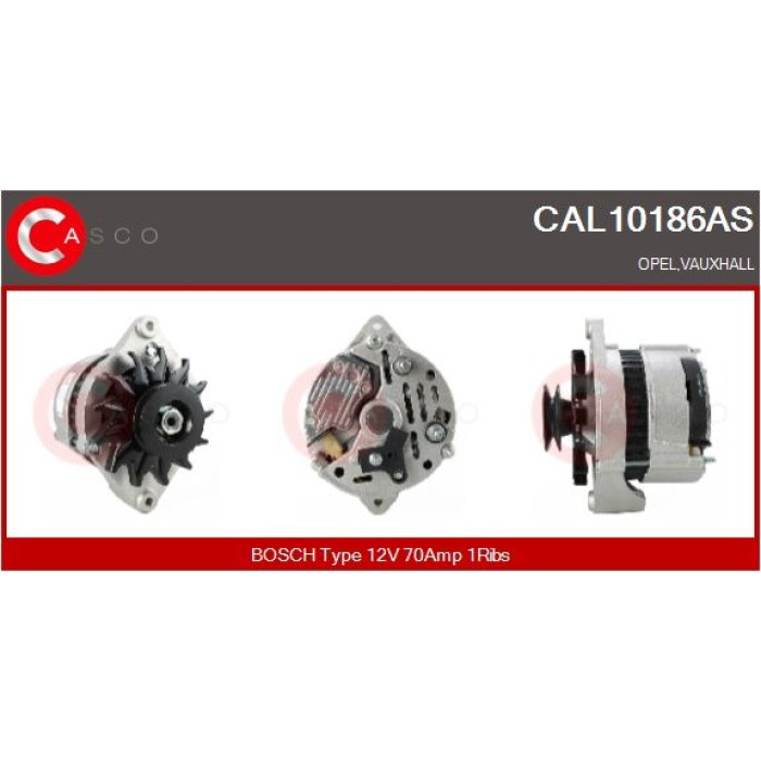 CASCO Generator CAL10186AS CASCO Generator CAL10186AS