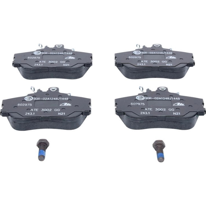 ATE Bremsbelagsatz Mercedes-Benz Vorderachse W202 93-01 13.0460-2975.2 ATE Bremsbelagsatz Mercedes-Benz Vorderachse W202 93-01 13.0460-2975.2